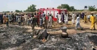 BORNO: Gobara tayi ta’adi a sansanin yan gudun hijira …