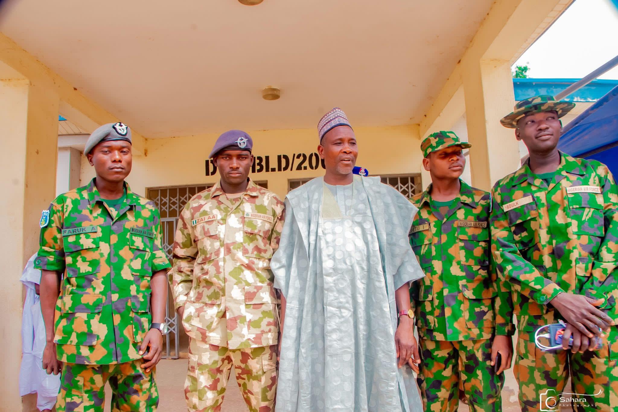 DUTSE: Air force officers visits chairman …