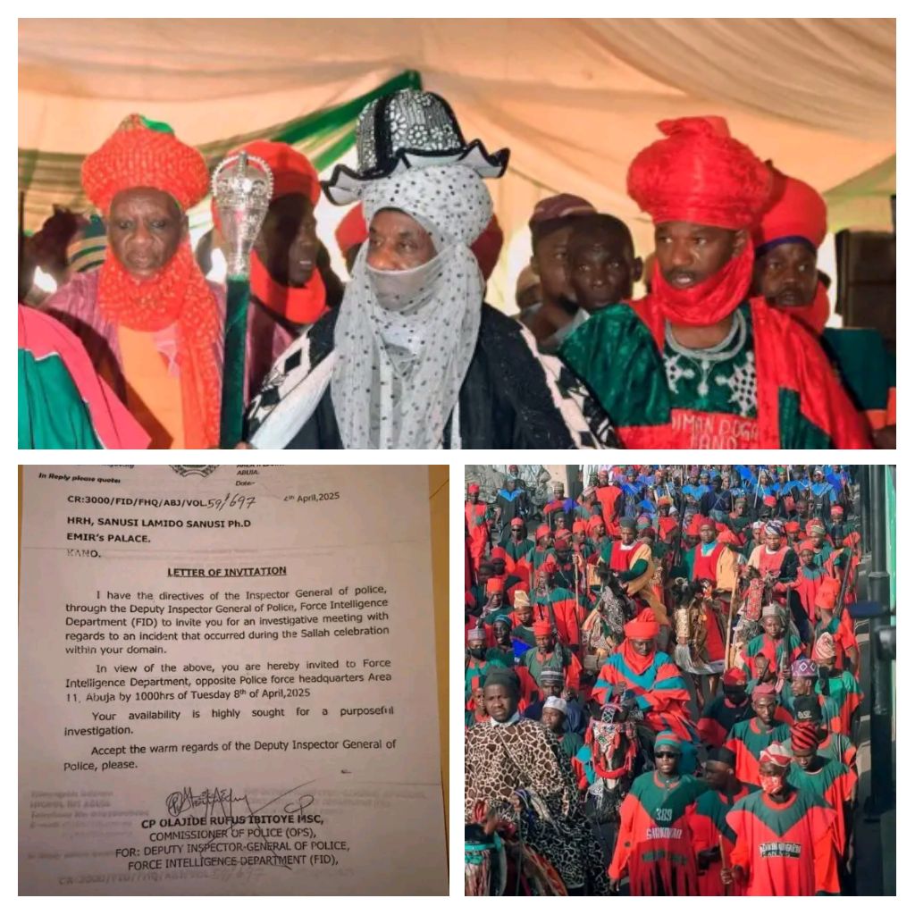 HAWAN SALLAH: Hukumar yan sanda ta gayyaci Sarkin Kano ofishin ta na Abuja