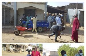 Monthly environmental sanitation in Malam madori…