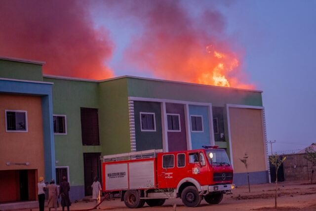 FIRE INCIDENT AT NURUL HAQQ ARABIC SCHOOL