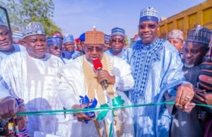 NOTHERN GOVERNOR FLAGS OFF CONSTRUCTION OF 2.9KM ROAD.