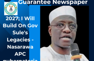 Let’s come together for the betterment of Nasarawa – Sen. Wadada.