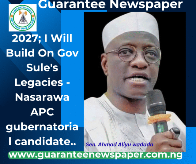 Let’s come together for the betterment of Nasarawa – Sen. Wadada.