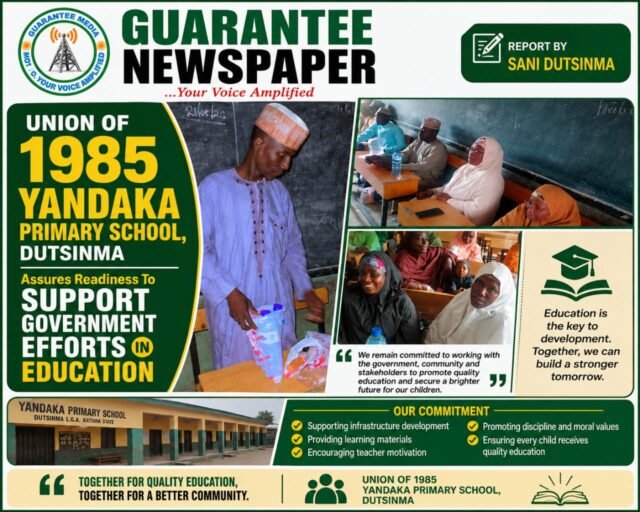 Dutsinma Assures Readiness To Support Government Efforts in Education.