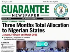 FAAC 3-Month Total Allocations to Nigerian States