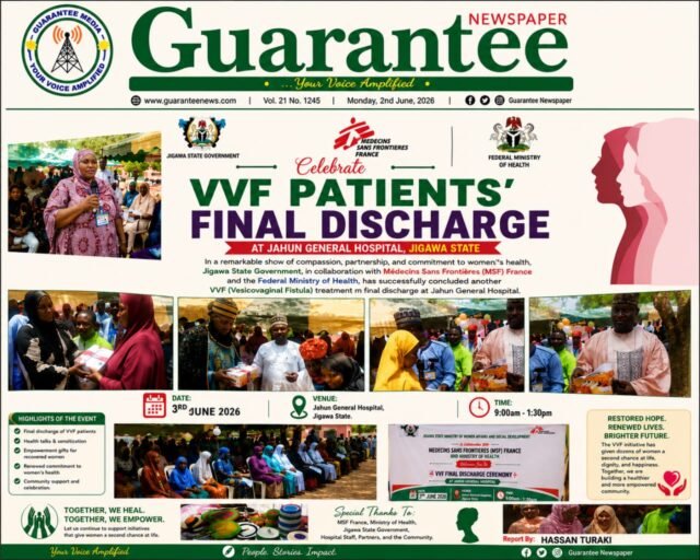 Numbers of Women celebrates free VVF at Jahun General hospital.