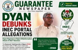 Allow Inec to breath – DYAN made a clarification…