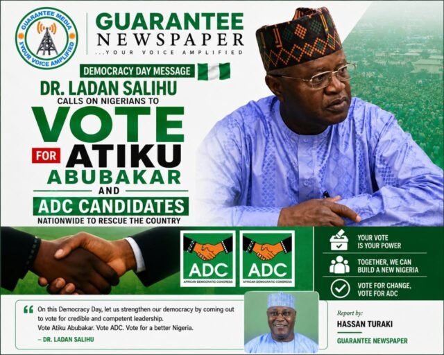 Ladan Salihu Slams APC Gov’t, Urges Mass Vote for Atiku, ADC to Stop Nigeria’s Collapse