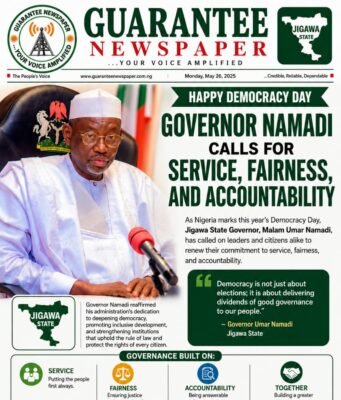 Democracy Day: Namadi Calls for Service, Fairness, and Accountability