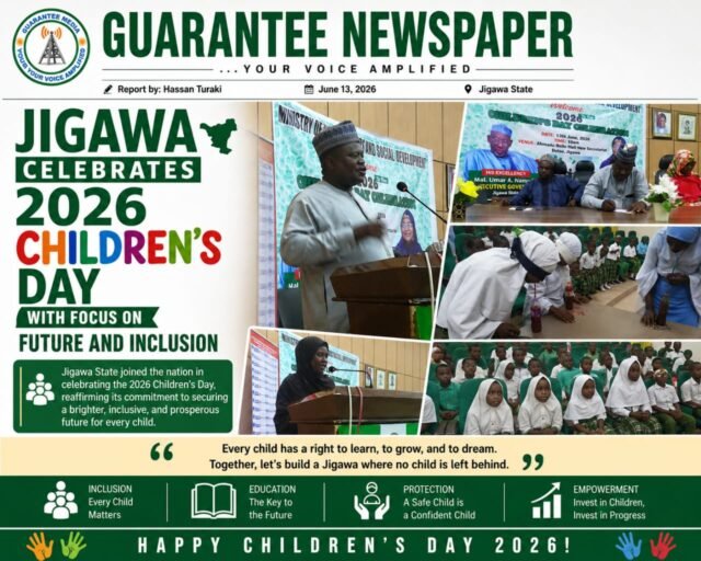 Jigawa celebrates 2026 Children’s day with focus on future…
