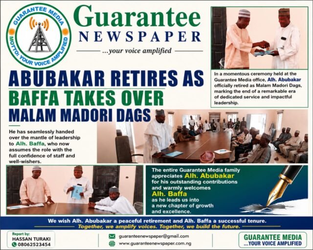 Abubakar retires as Baffa takes over malam madori Dags