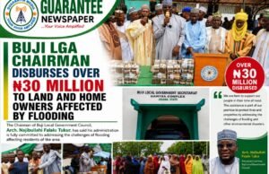 BUJI LGA CHAIR DISBURSES FUNDS TO LAND AND HOME OWNERS AFFECTED BY EROSION