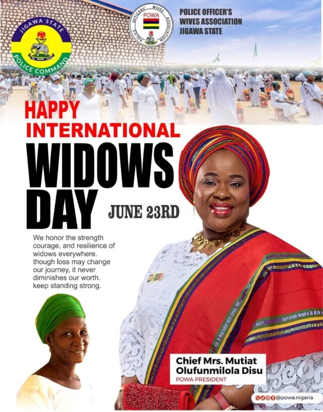 JIGAWA: POWA MARKS INTERNATIONAL WIDOWS’ DAY WITH CASH, FOOD SUPPORT