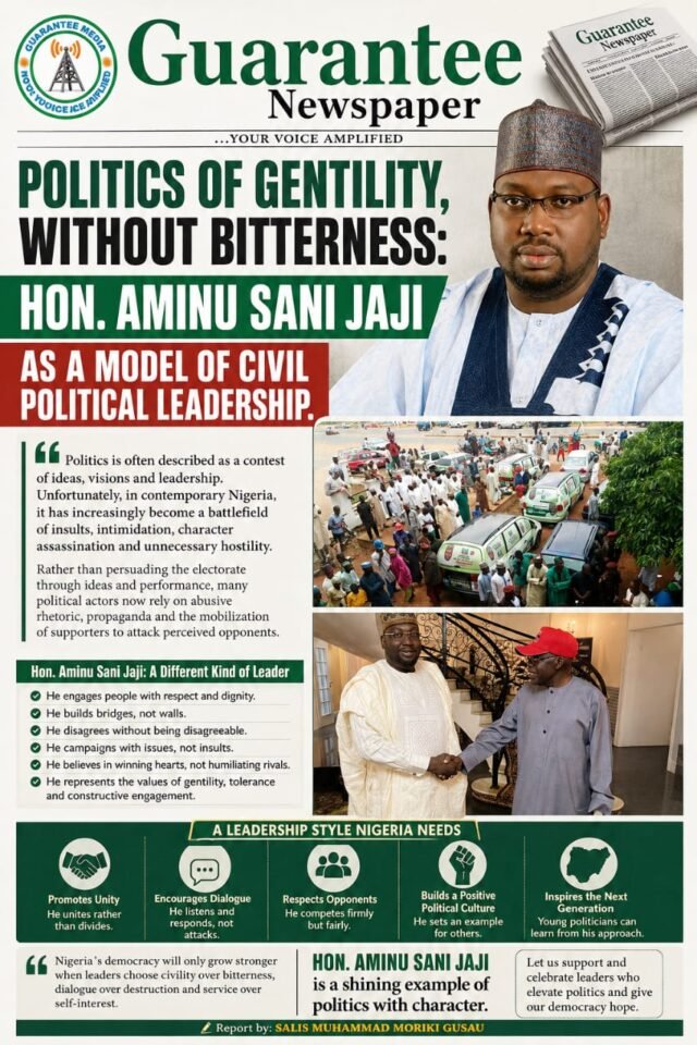 POLITICS OF GENTILITY, WITHOUT BITTERNESS