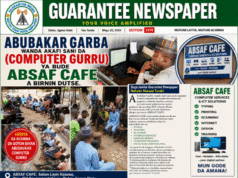 Taron bude ABSAF CAFE a birnin Dutse…
