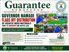 Namadi Flags Off Aquatic Weed Materials for 15 Groups in Auyo