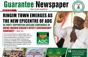 RINGIM TOWN EMERGES AS ADC POLITICAL HUB AHEAD OF 2027 POLLS