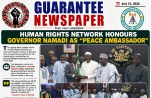 HUMAN RIGHTS NETWORK HONOURS GOVERNOR NAMADI AS “PEACE AMBASSADOR”