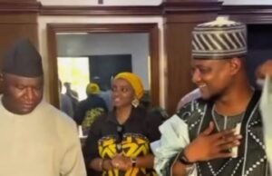 ADC GUBERNATORIAL CANDIDATES PAY A CONDOLENCE VISIT TO THE AMAECHI FAMILY