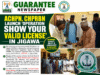ACHPN, CHPRBN LAUNCH ‘OPERATION SHOW YOUR VALID LICENSE’ IN JIGAWA