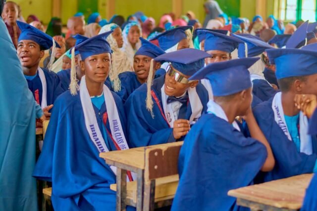 Usman Bn Affan Senior Secondary school Graduates 63 students in Hadejia.