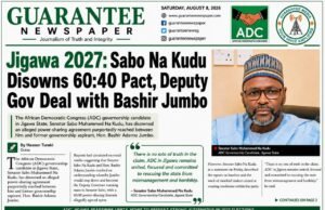 JIGAWA 2027: NaKudu Disowns 60:40 Pact, Deputy Gov Deal with Jumbo.