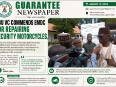 ABU VC Commends EMDC For Repairing Security Motorcycles