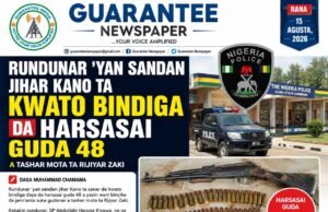 KANO: Rundunar โYan Sanda tayi nasarar ฦwato bindiga da harsasai a tashar mota