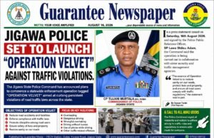 Jigawa Police Set To Launch “Operation Velvet” Against Traffic Violations.