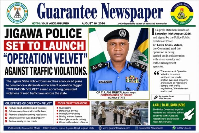 Jigawa Police Set To Launch โOperation Velvetโ Against Traffic Violations.