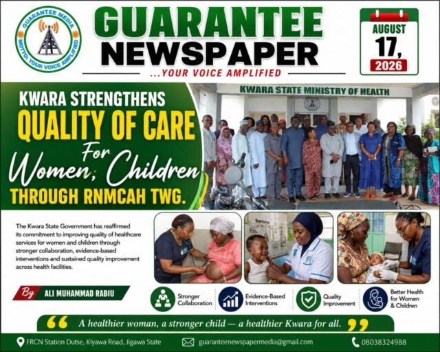Kwara Strengthens Quality of Care for Women and Children.