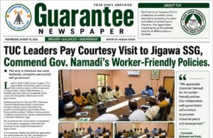 Jigawa TUC Commends Gov. Namadi’s Worker-Friendly Policies During Visit to SSG.