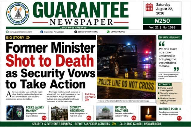 A forner minister reportedly shot to death.