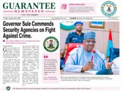 Governor Sule Commends Security Agencies on Fight Against Crime.