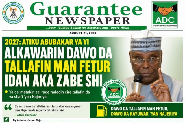 2027: Zan dawo da tallafin man fetur idan aka zabe ni – Atiku Abubakar