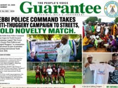 KEBBI POLICE COMMAND TAKES ANTI-THUGGERY CAMPAIGN TO STREETS, HOLD NOVELTY MATCH.