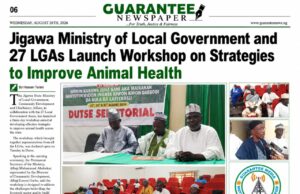 JIGAWA Ministry for Local Government and 27 LGAs Launch Workshop on Strategies to Improve Animal Health.