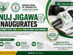 NUJ Jigawa Inaugurates Committees for 2026 Press Week and Awards.