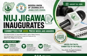 NUJ Jigawa Inaugurates Committees for 2026 Press Week and Awards.