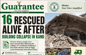 KANO: 16 Rescued Alive After Building Collapsed…
